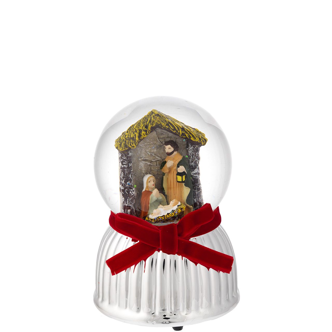 BOULE DE NEIGE MUSICALE D. 80 CON PRESEPE